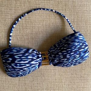 Vix Paula Hermanny Bandeou Bikini Top SZ Small